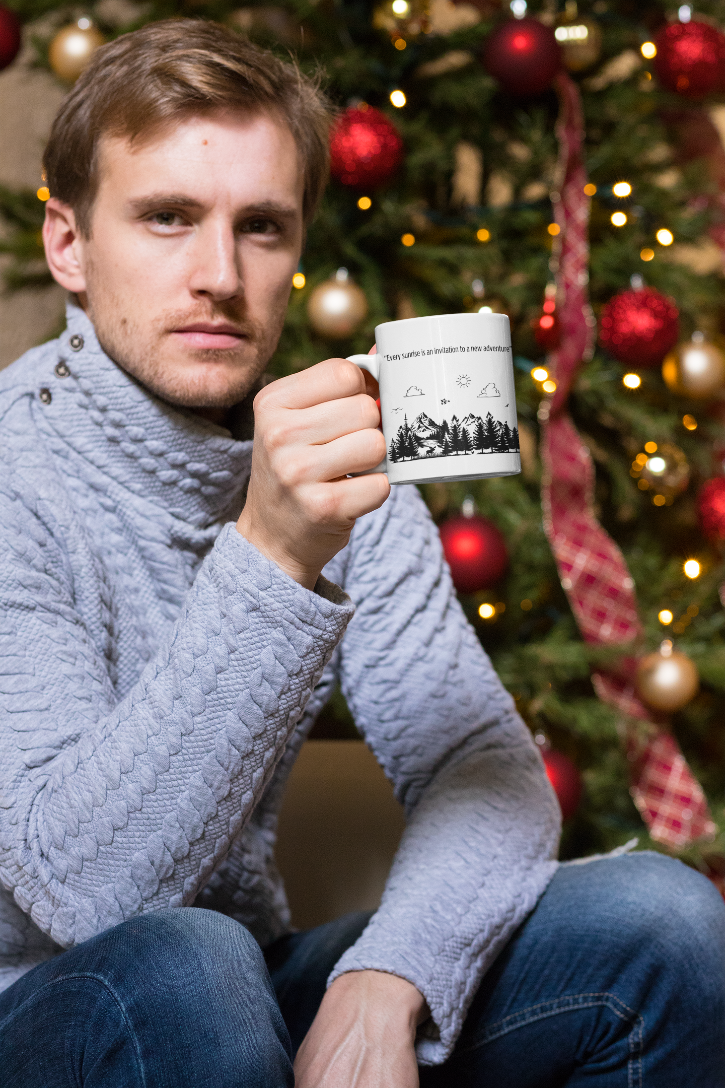 Wonderful Adventure Mug - 'Every Sunrise is an Invitation to a New Adventure' - ☕✨