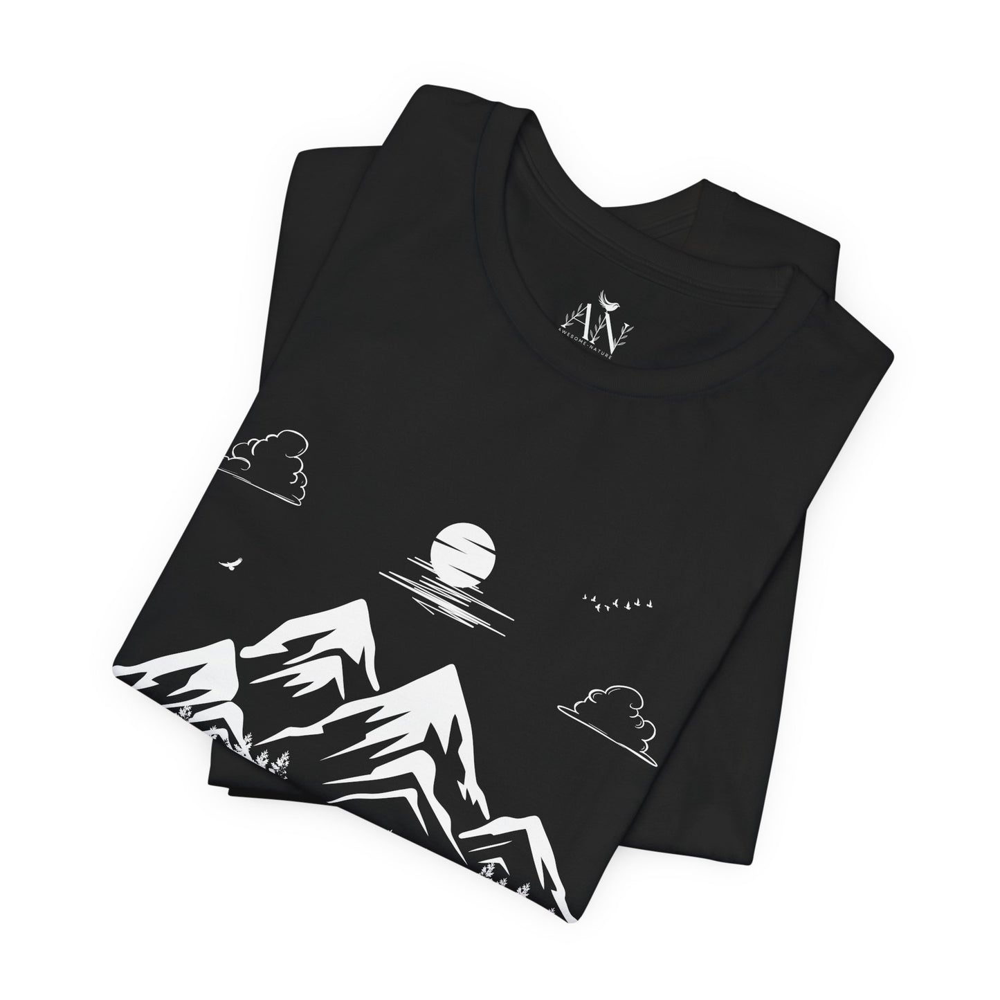 Growth & Transformation Mountain & Forest T-Shirt β "Trust the Process"