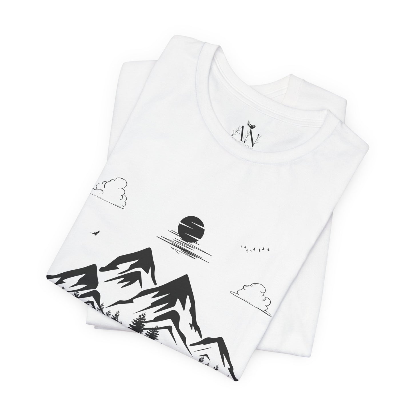 Growth & Transformation Mountain & Forest T-Shirt β "Trust the Process"