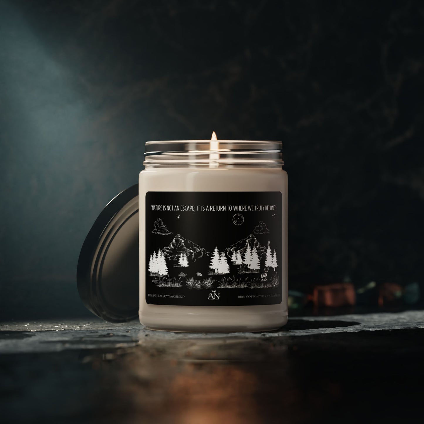 Wonderful Soy Candle - "Nature is not an escape; it is a return to where we truly belong"