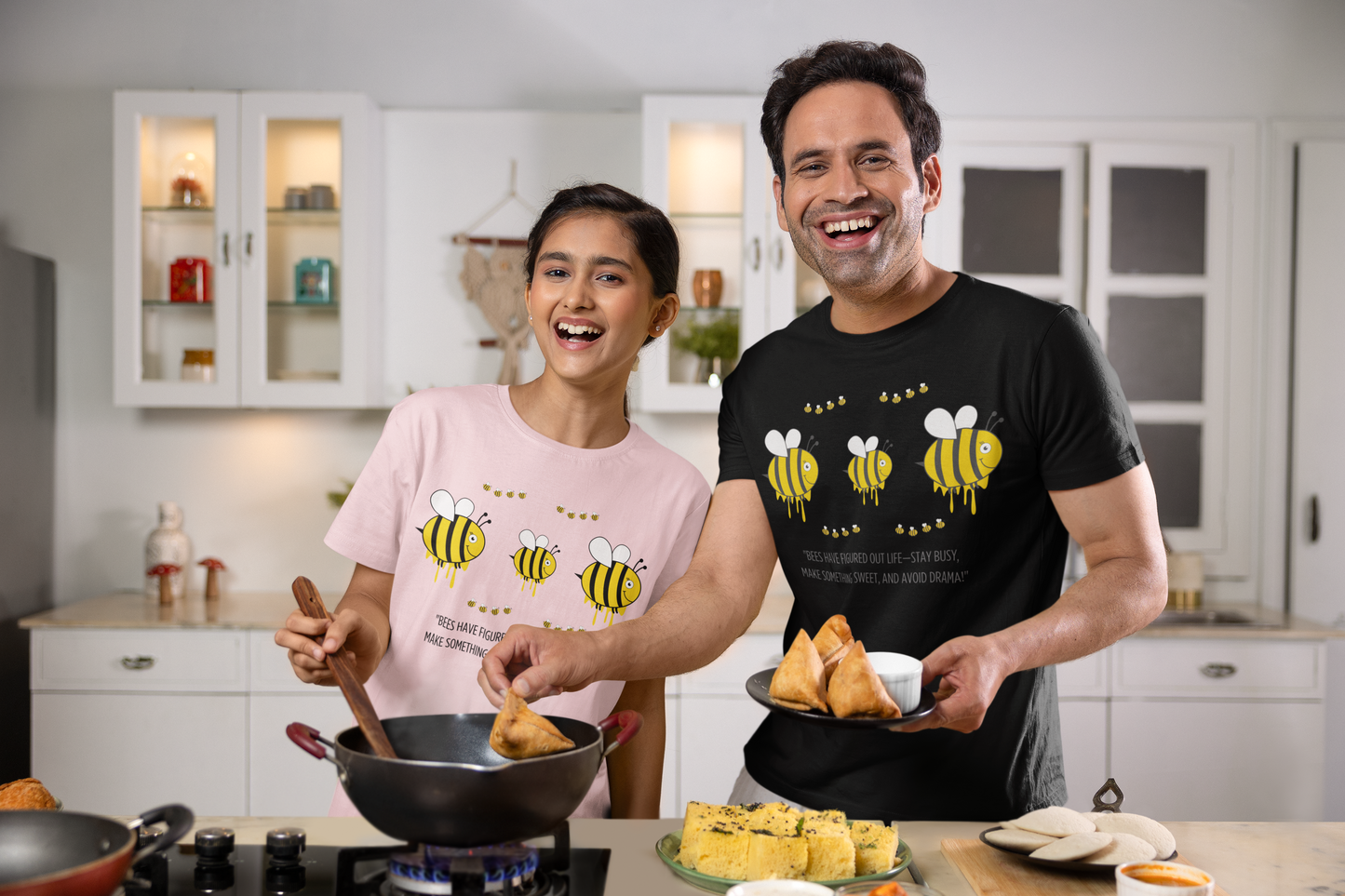 Gorgeous Bees T-Shirt β "Bees Have Life All Figured Out!" πβ¨