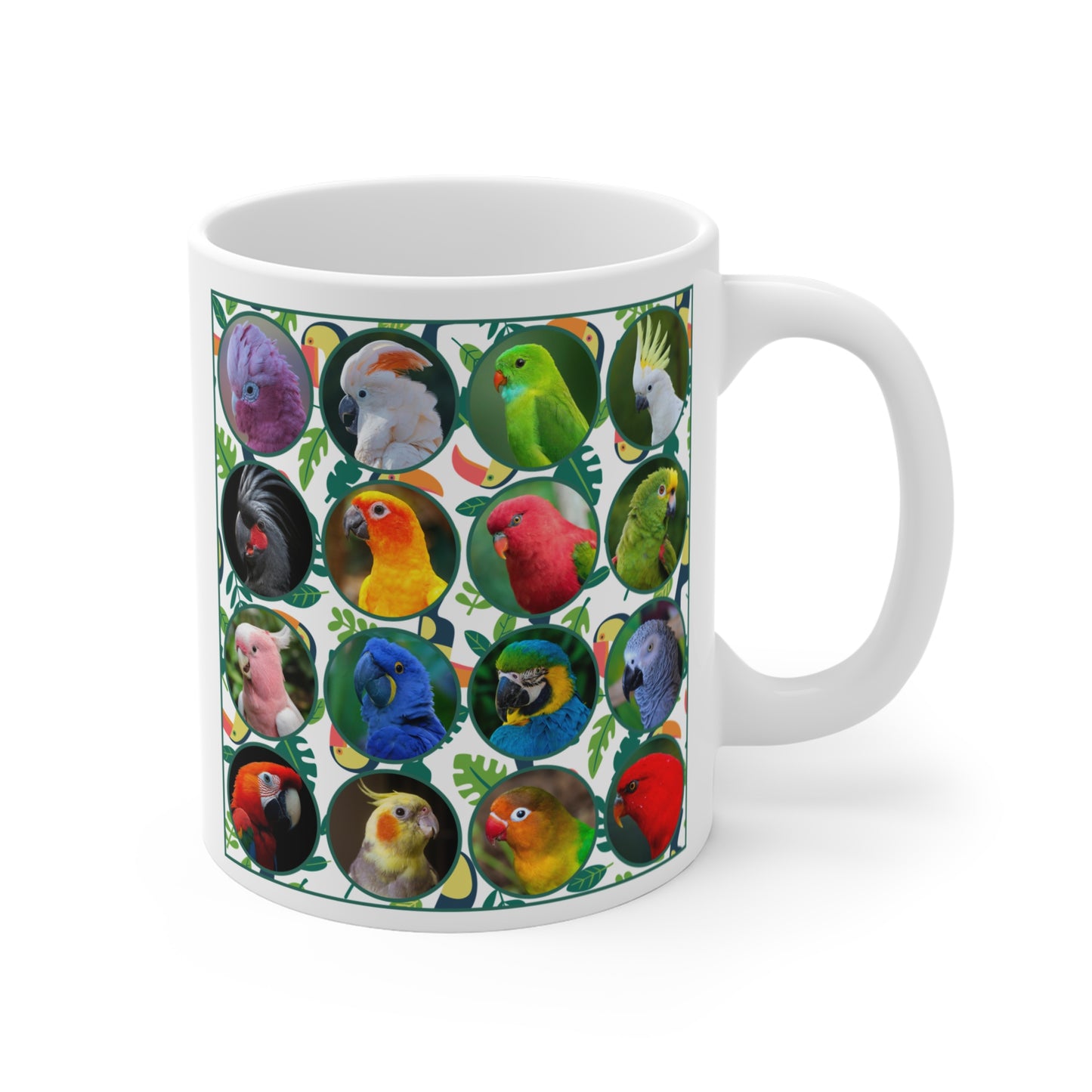 Amazing Parrots Mug – Perfect for Nature & Bird Lovers