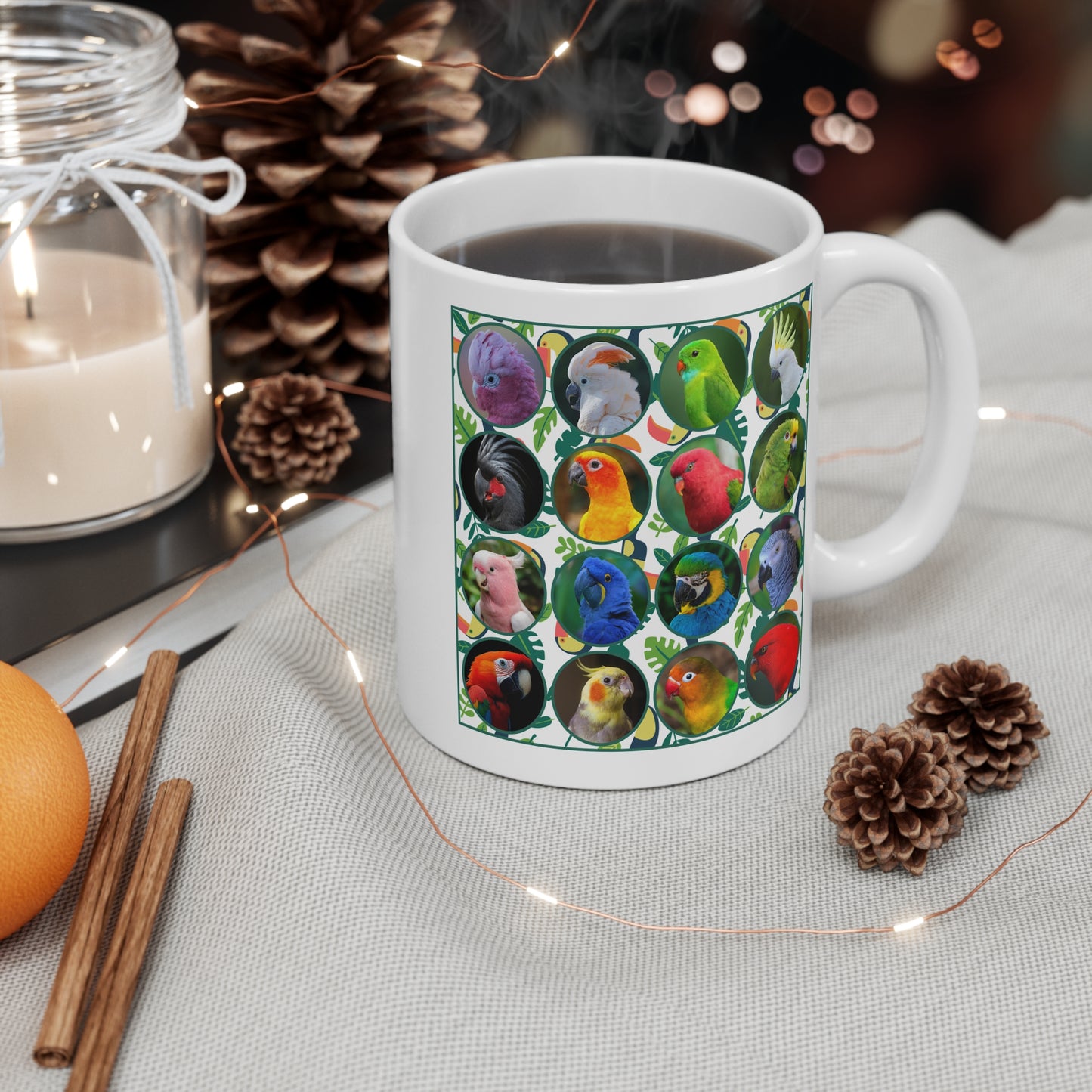 Amazing Parrots Mug – Perfect for Nature & Bird Lovers