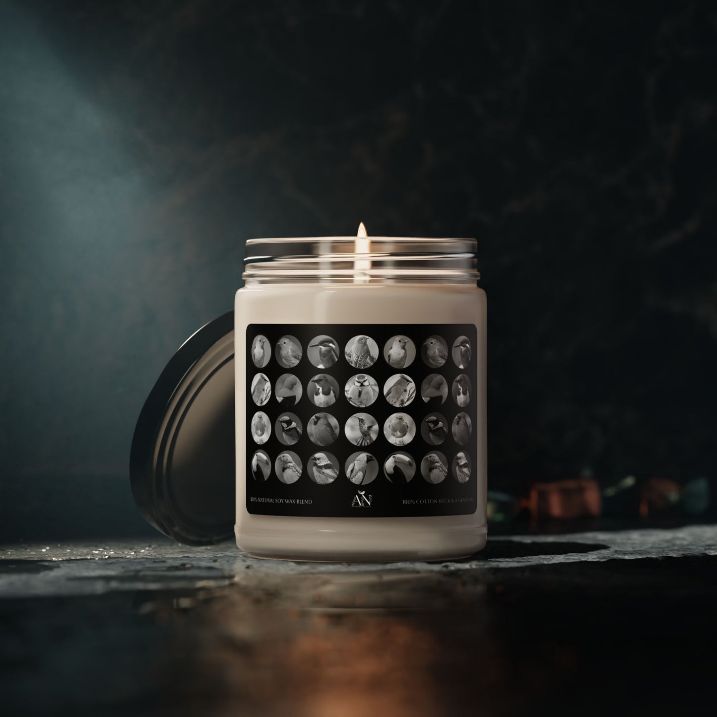 Bird Lover’s Soy Candle – Elegant & Eco-Friendly