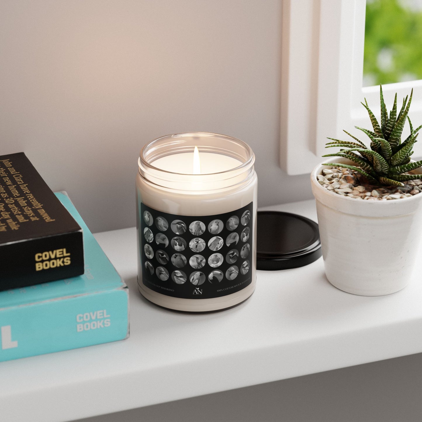 Bird Lover’s Soy Candle – Elegant & Eco-Friendly