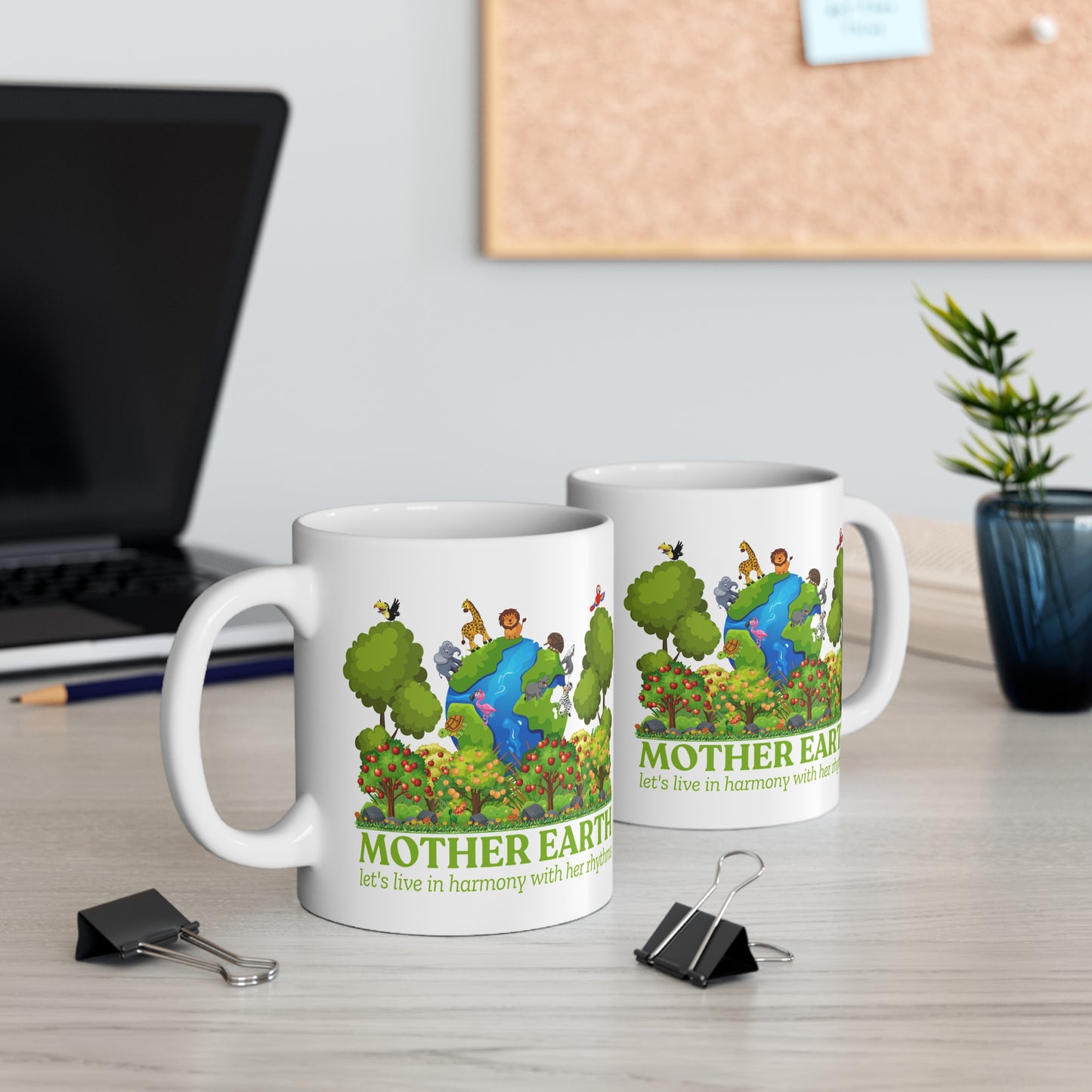 Beautiful Mother Earth Mug – Perfect for Nature Lovers!