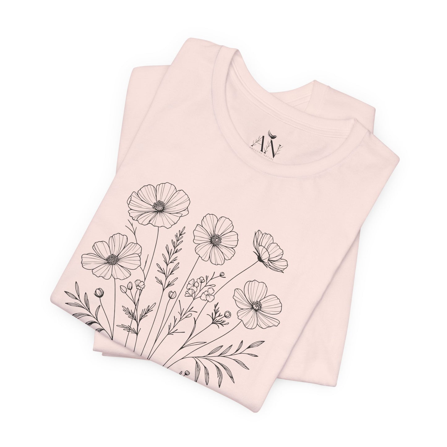 "Bloom Today" Wildflower T-Shirt – Inspire, Grow, Flourish