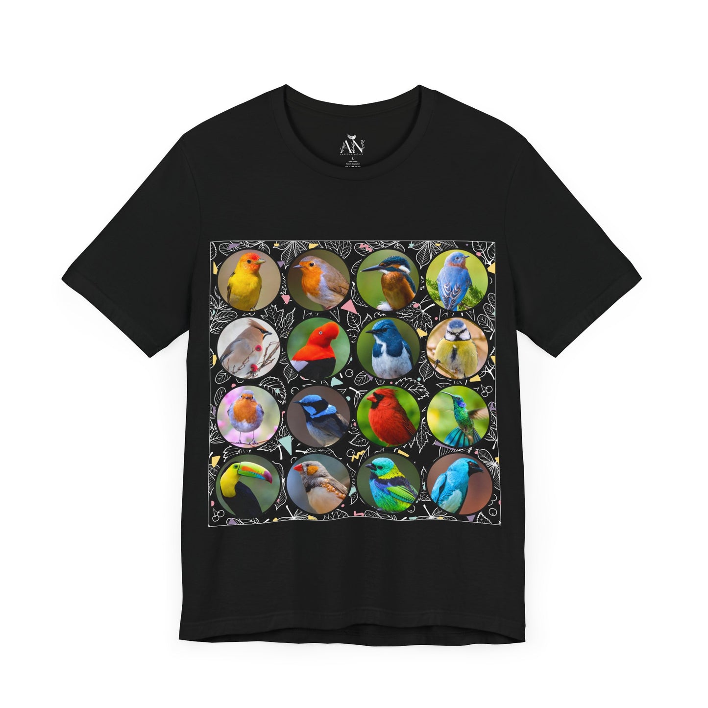 Vibrant Avian Elegance - T-Shirts for Nature Enthusiasts