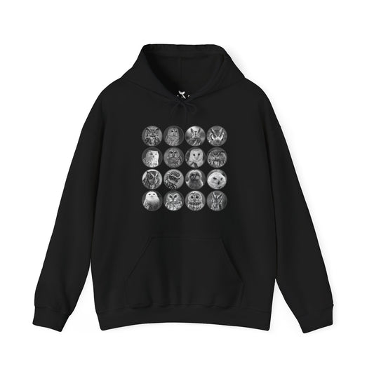 Owls Collection Hoodie – Cozy & Stylish for Bird Lovers