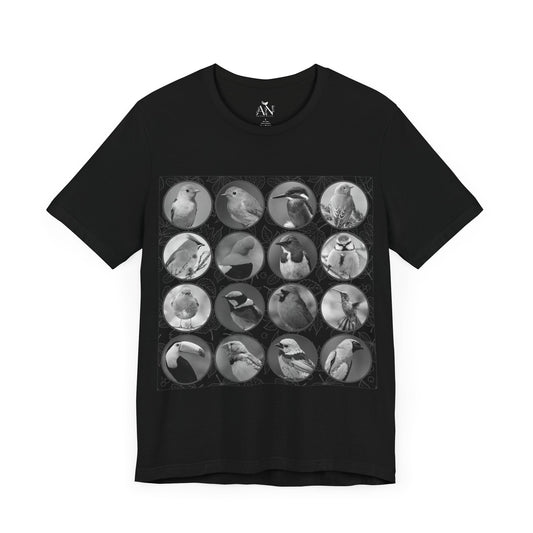 Beautiful T-Shirt with Amazing Birds Collection Design