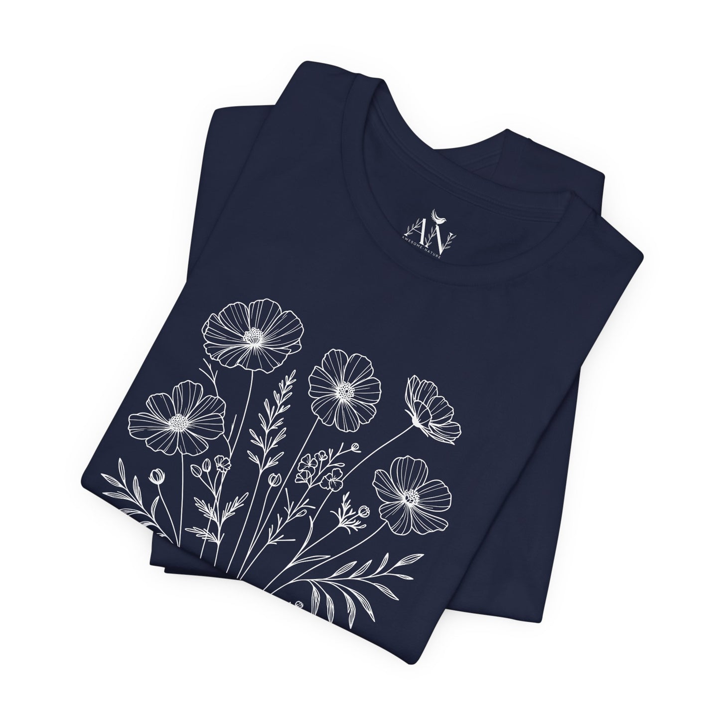 "Bloom Today" Wildflower T-Shirt – Inspire, Grow, Flourish