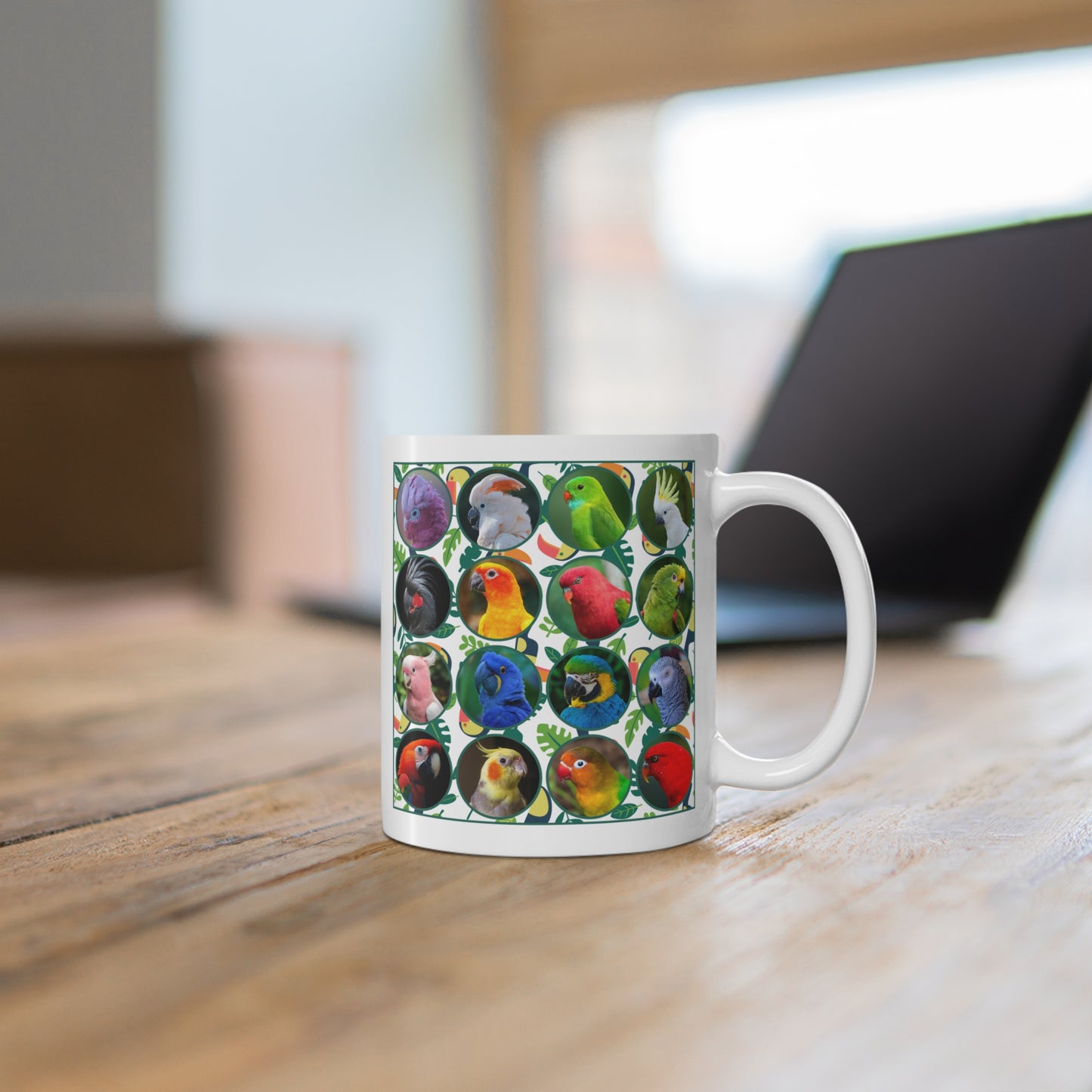 Amazing Parrots Mug – Perfect for Nature & Bird Lovers