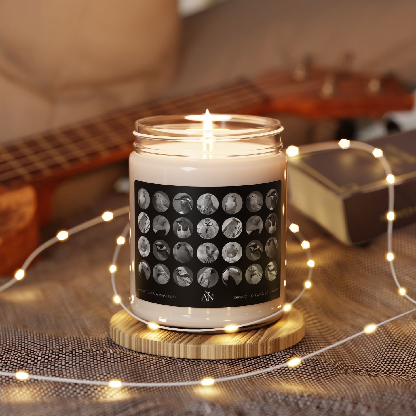 Bird Lover’s Soy Candle – Elegant & Eco-Friendly