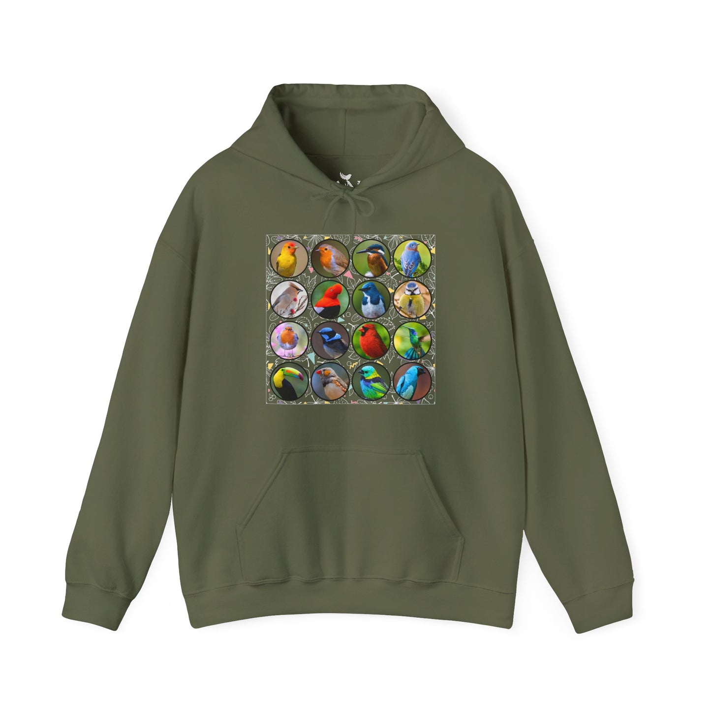 Birds Collection Hoodie – Cozy & Stylish for Nature Lovers