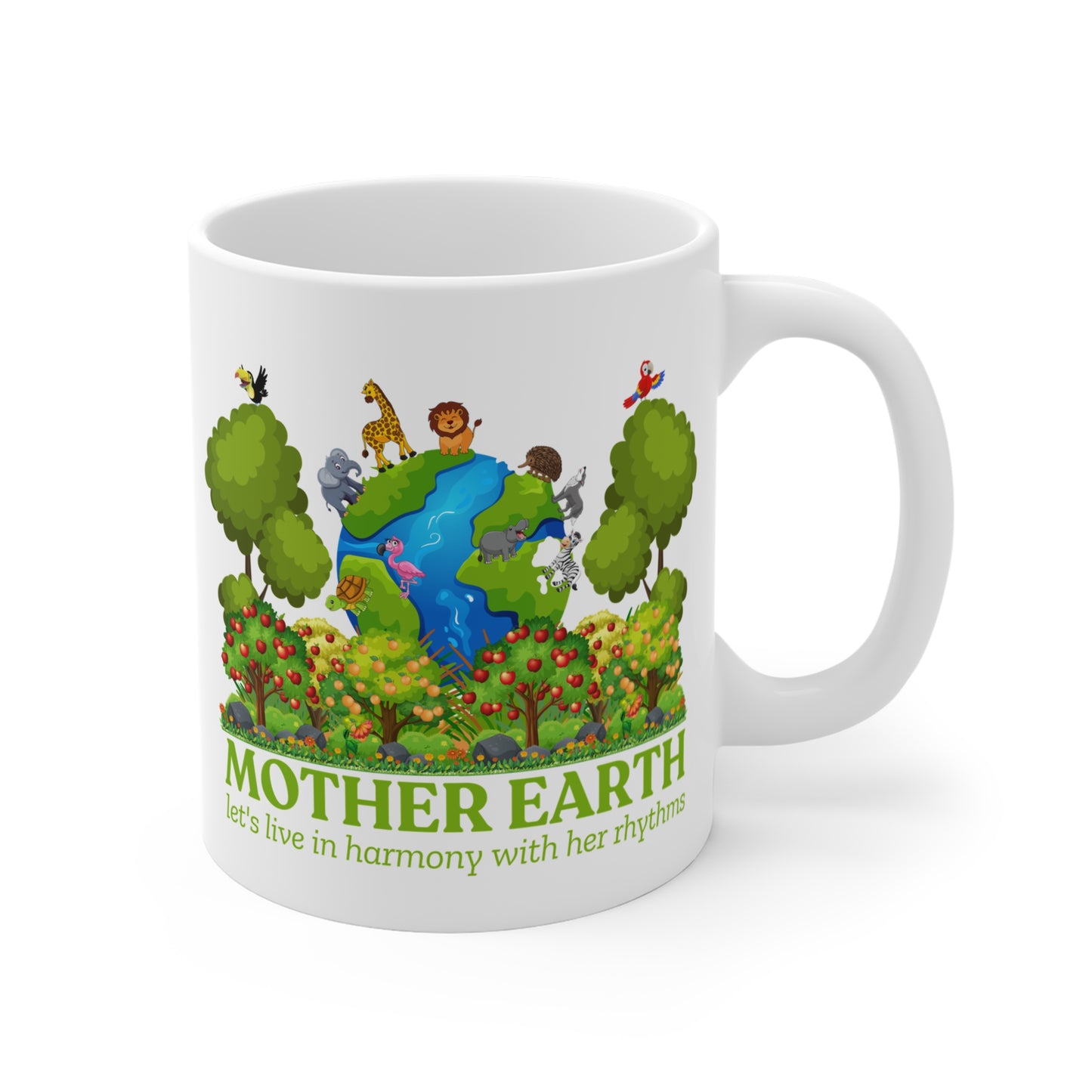 Beautiful Mother Earth Mug – Perfect for Nature Lovers!