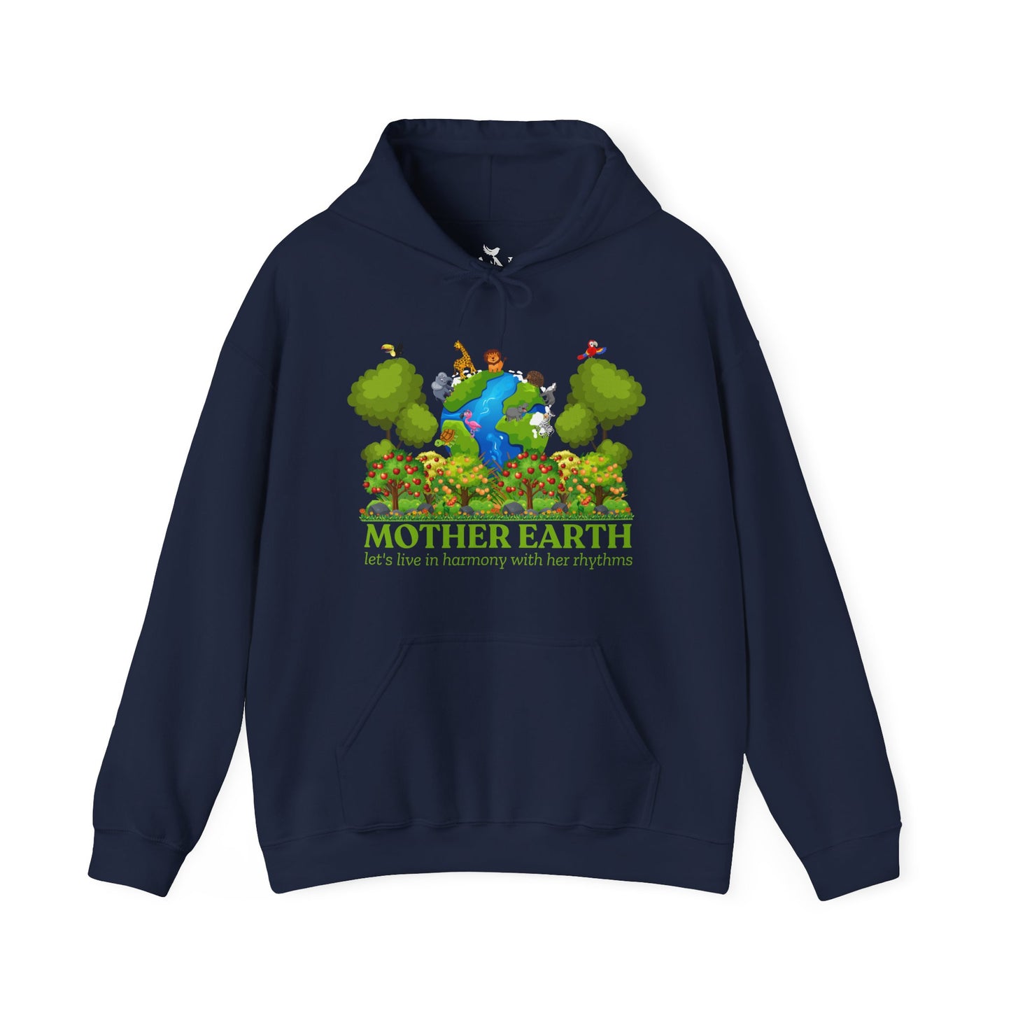 Earth Day Hoodie – "Live in Harmony with Nature"