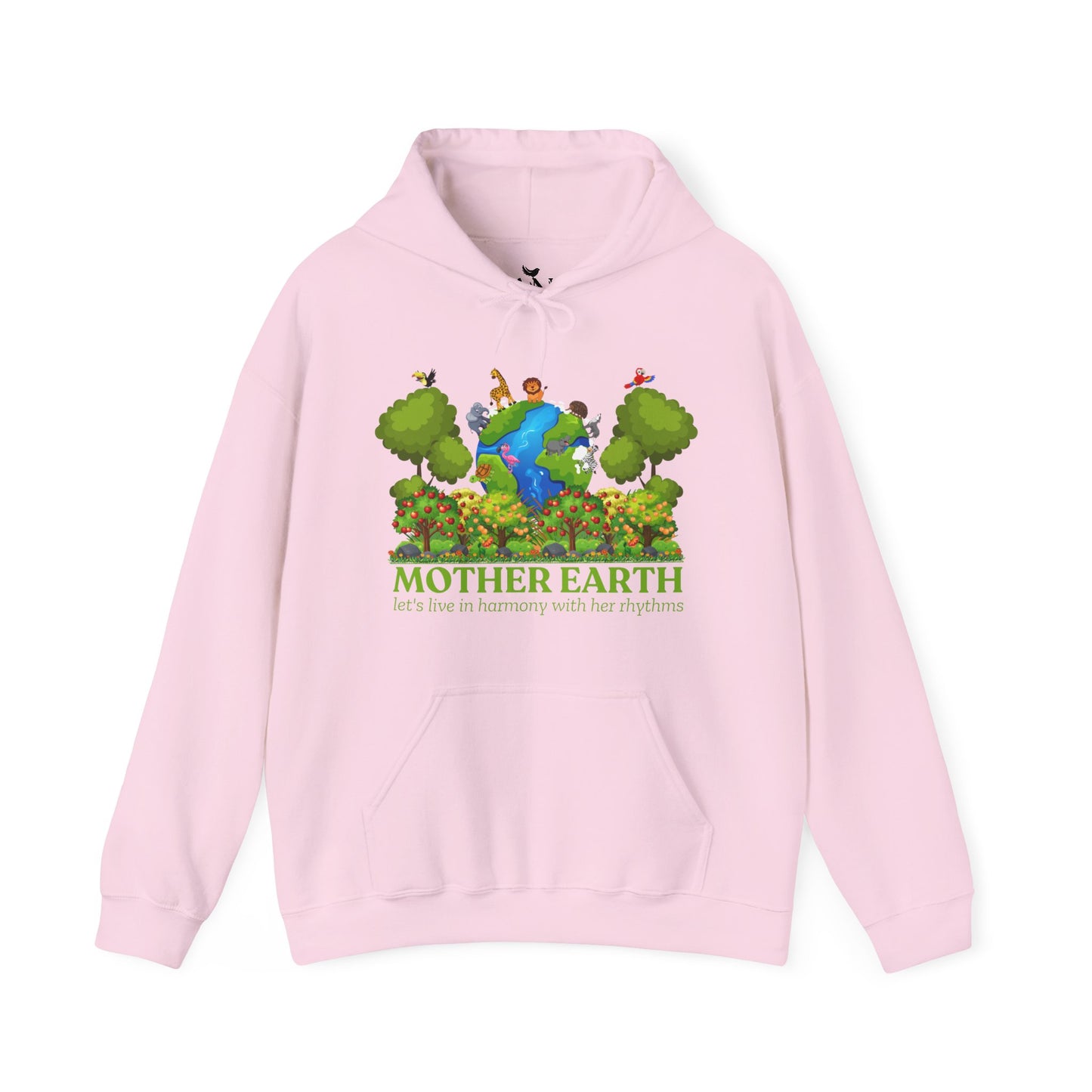 Earth Day Hoodie – "Live in Harmony with Nature"