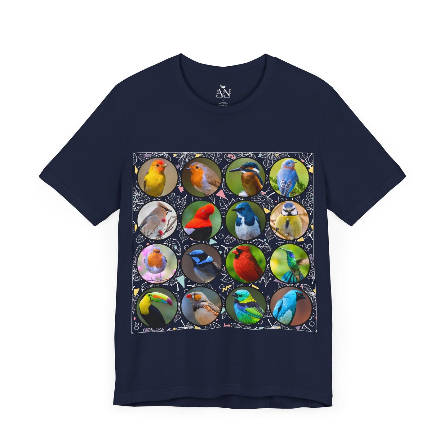 Vibrant Avian Elegance - T-Shirts for Nature Enthusiasts