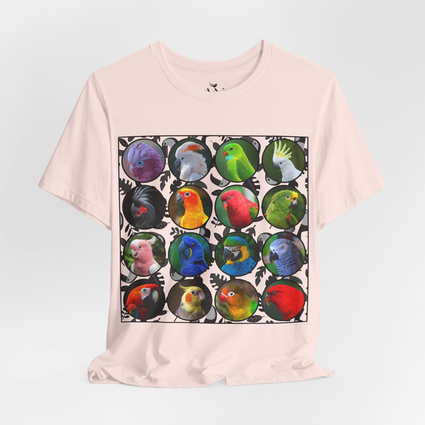 Parrots Unisex Short Sleeve Tee – Perfect for Nature Lovers