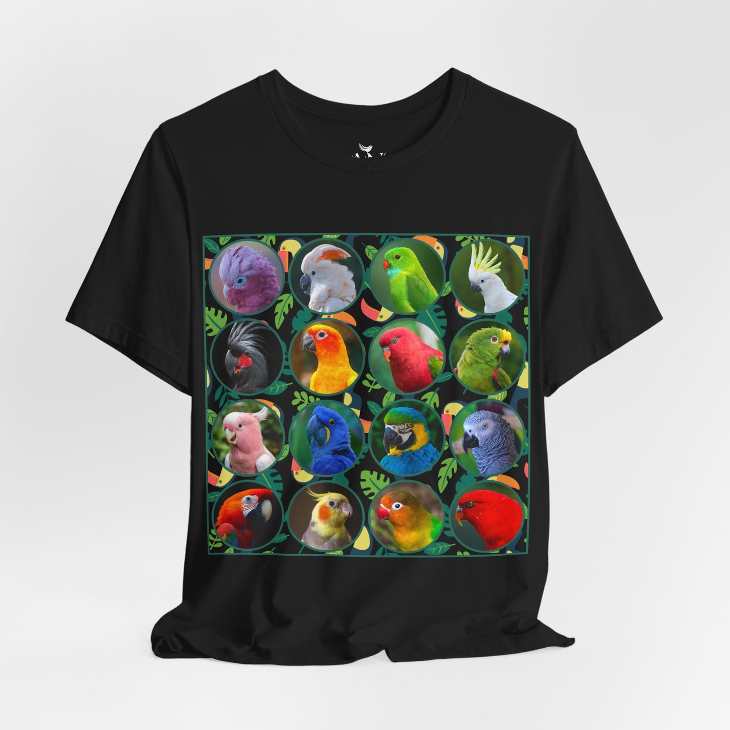 Parrots Unisex Short Sleeve Tee – Perfect for Nature Lovers