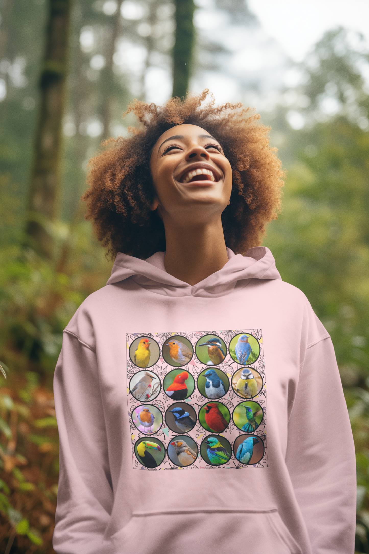 Birds Collection Hoodie – Cozy & Stylish for Nature Lovers