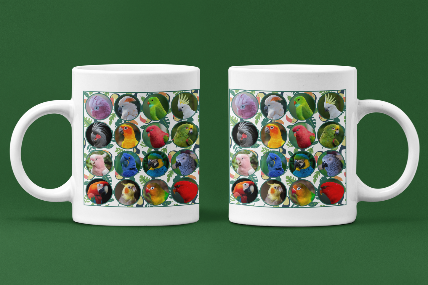 Amazing Parrots Mug – Perfect for Nature & Bird Lovers