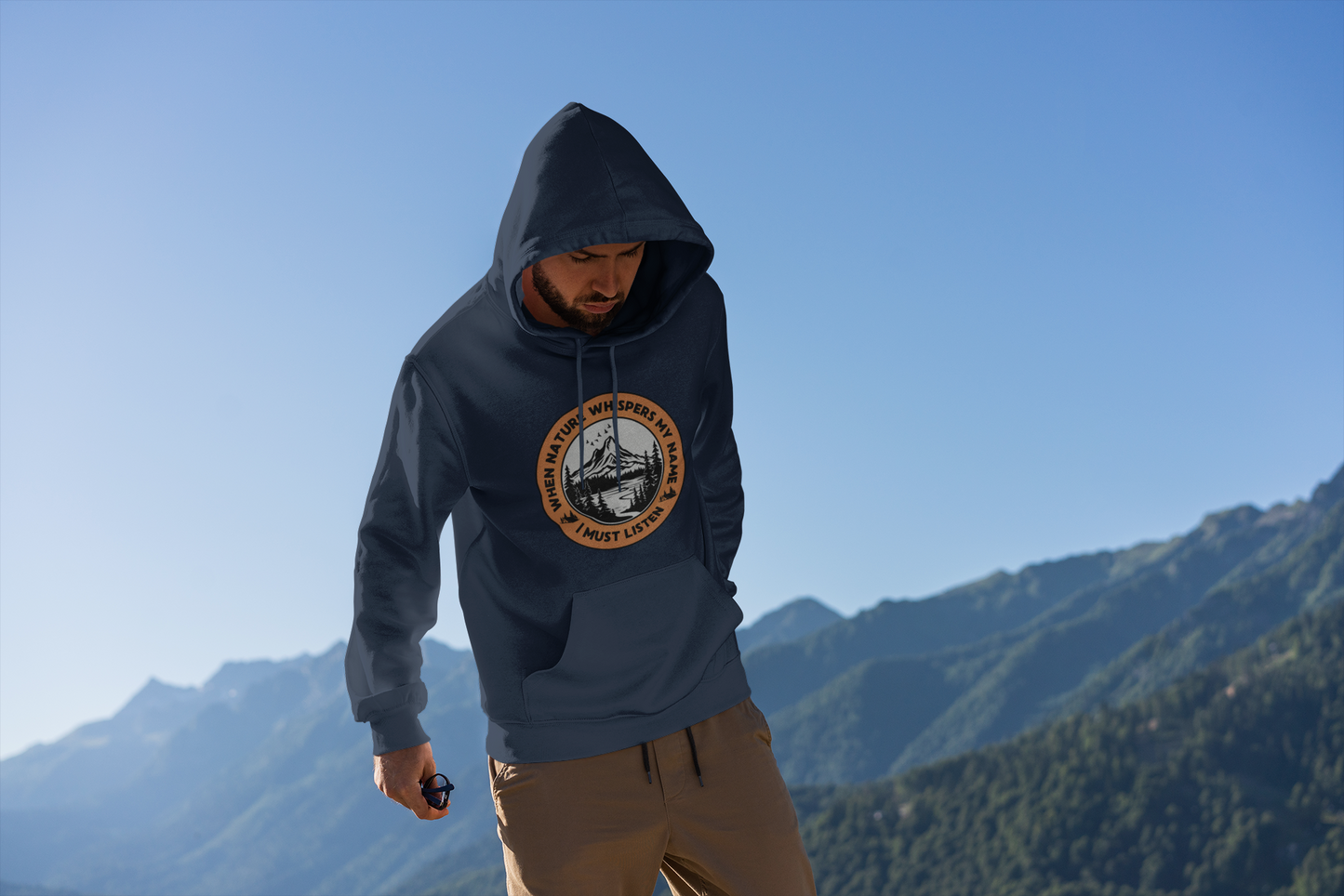 Cozy Up to Adventure – The Perfect Hoodie for Nature Lovers - 'When Nature Whispers My Name, I Must Listen'