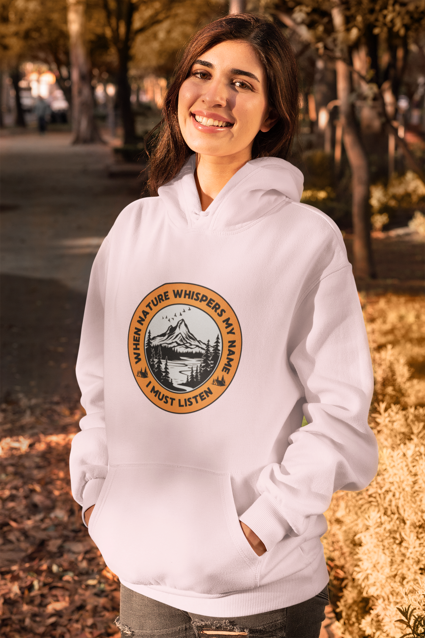 Cozy Up to Adventure – The Perfect Hoodie for Nature Lovers - 'When Nature Whispers My Name, I Must Listen'