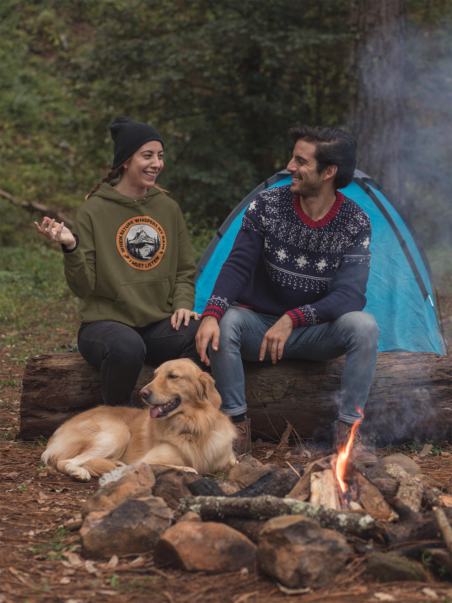 Cozy Up to Adventure – The Perfect Hoodie for Nature Lovers - 'When Nature Whispers My Name, I Must Listen'