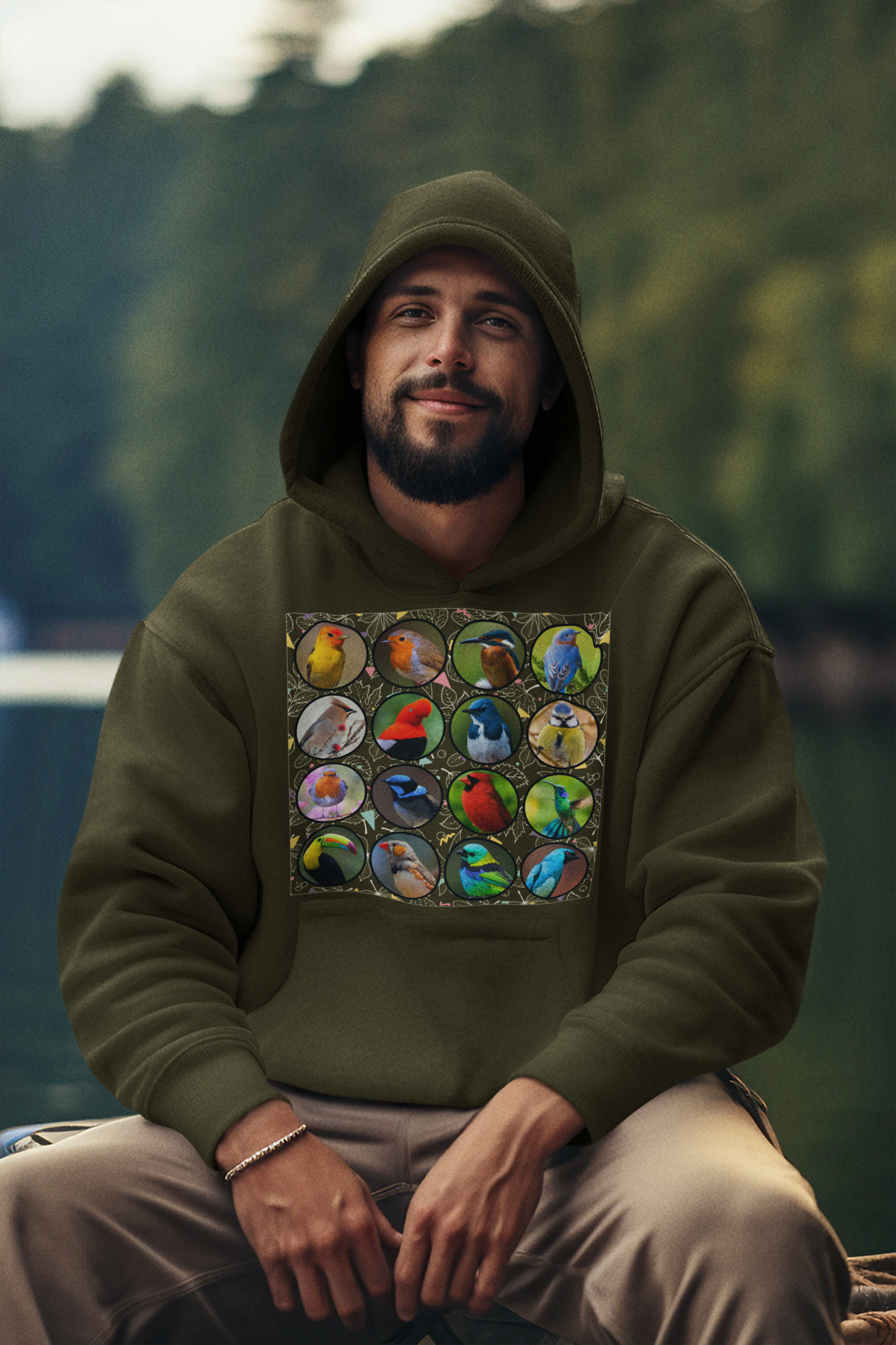 Birds Collection Hoodie – Cozy & Stylish for Nature Lovers