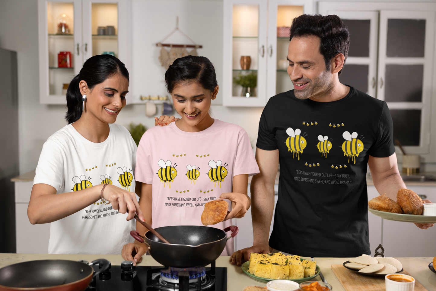 Gorgeous Bees T-Shirt – "Bees Have Life All Figured Out!" 🐝✨