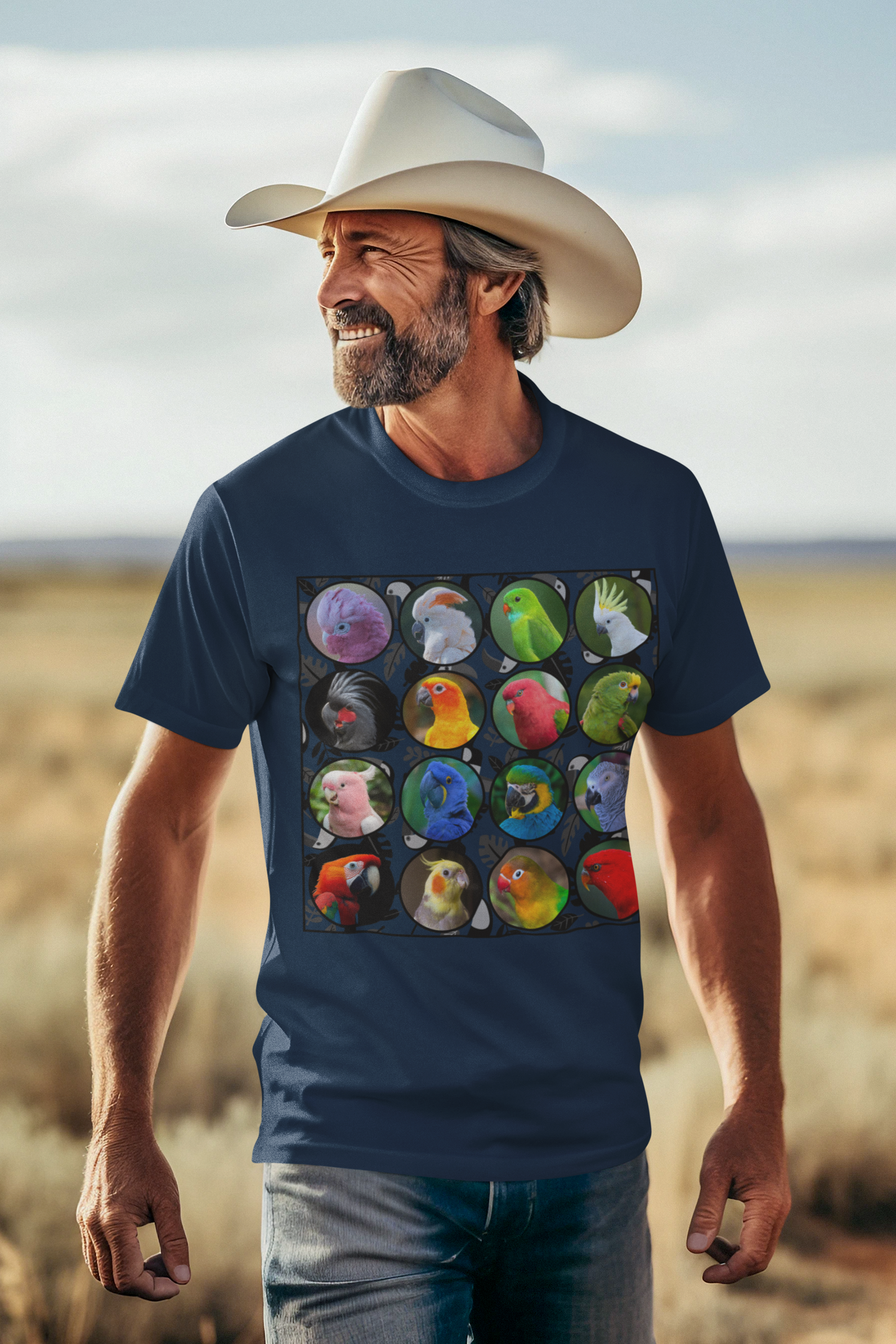 Parrots Unisex Short Sleeve Tee – Perfect for Nature Lovers